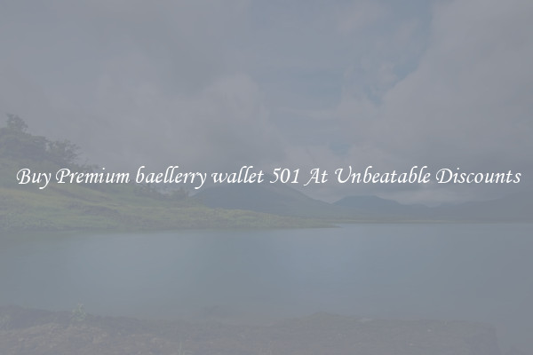 Buy Premium baellerry wallet 501 At Unbeatable Discounts